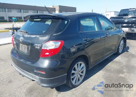 2009 Toyota Matrix Xrs from USA, damaged, VIN 2T1GE40E49C003425